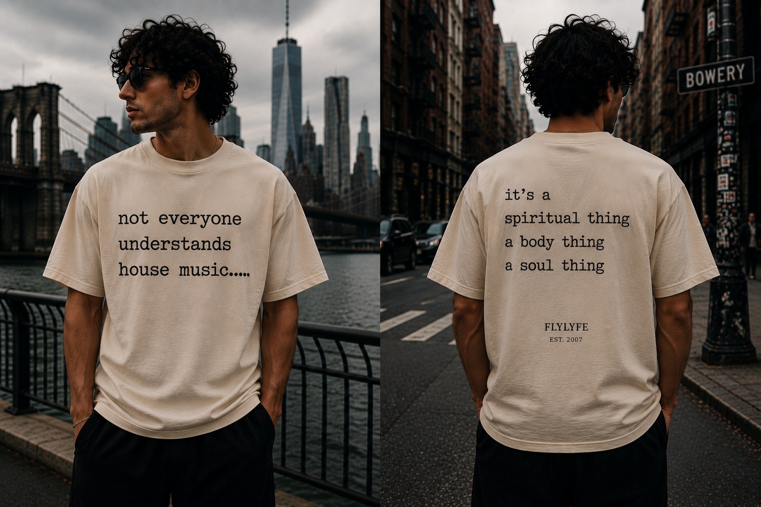 Not everyone understands house music — FLYLYFE tee