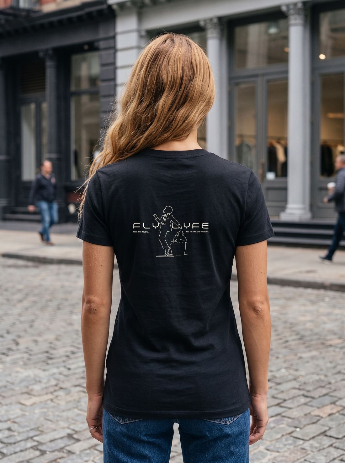 The Conga Tee — Women's — FLYLYFE house-music streetwear tee