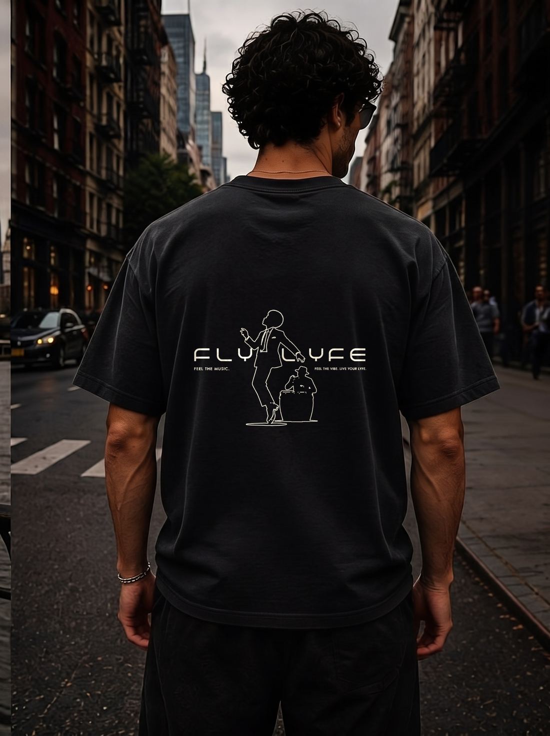 The Conga Tee — FLYLYFE house-music streetwear tee