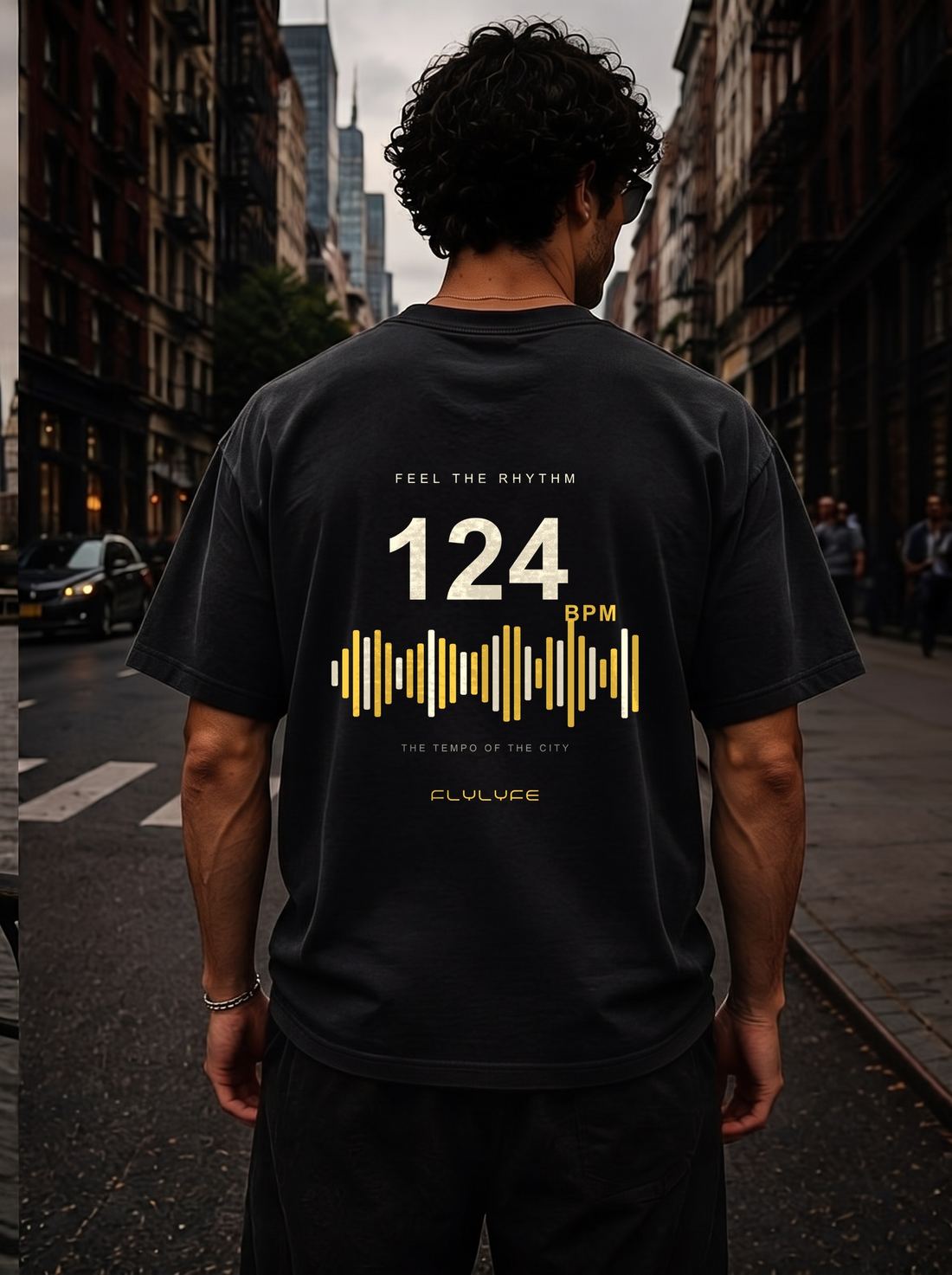 The Tempo Tee — FLYLYFE house-music streetwear tee